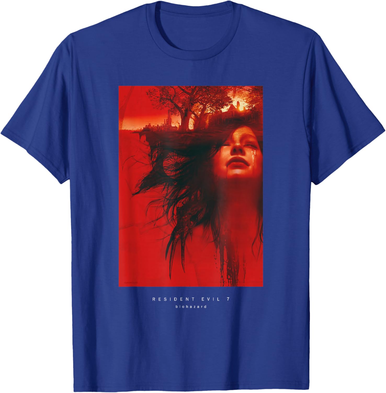 Resident Evil 7 Biohazard T-Shirt - T-Shirt | Royal