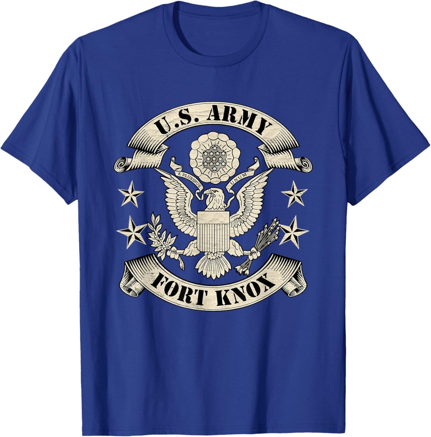 Fort Knox US Army Base Knox Kentucky Army Base KY Gifts T-Shirt - T-Shirt | Royal