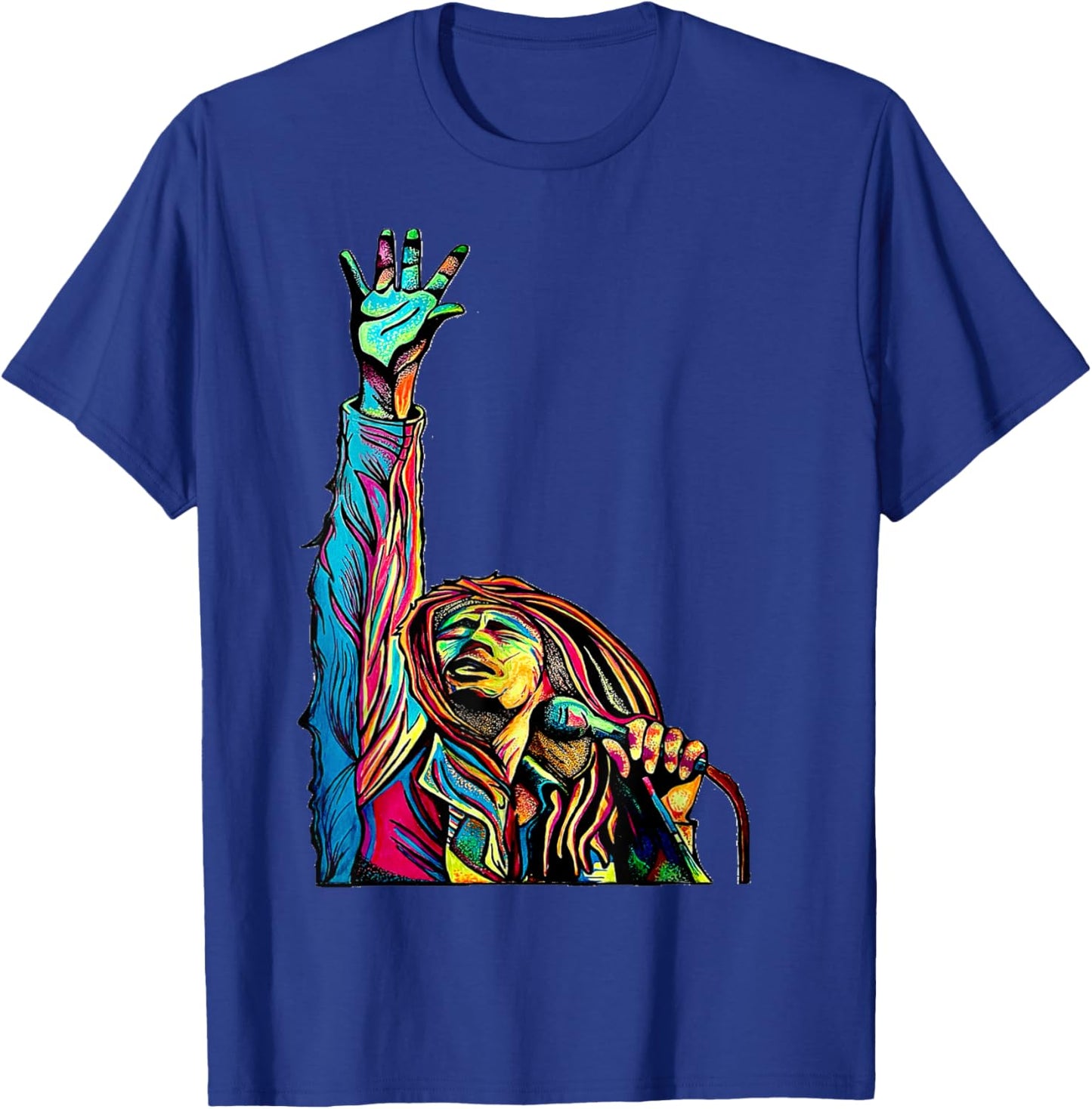 Colorful Reggae T-Shirt - T-Shirt | Royal