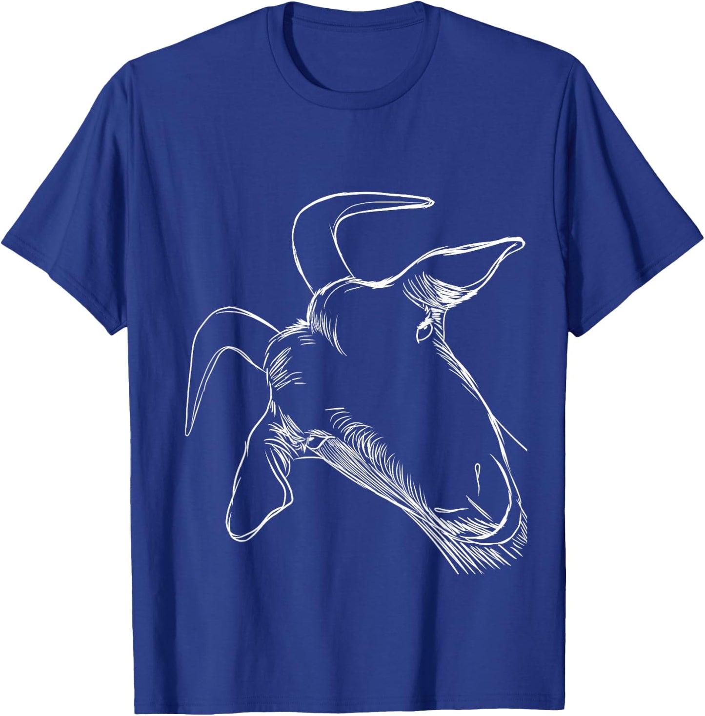 Funny Goat T-Shirt - T-Shirt | Royal