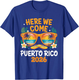 Puerto Rico 2026 T-Shirt - T-Shirt | Royal