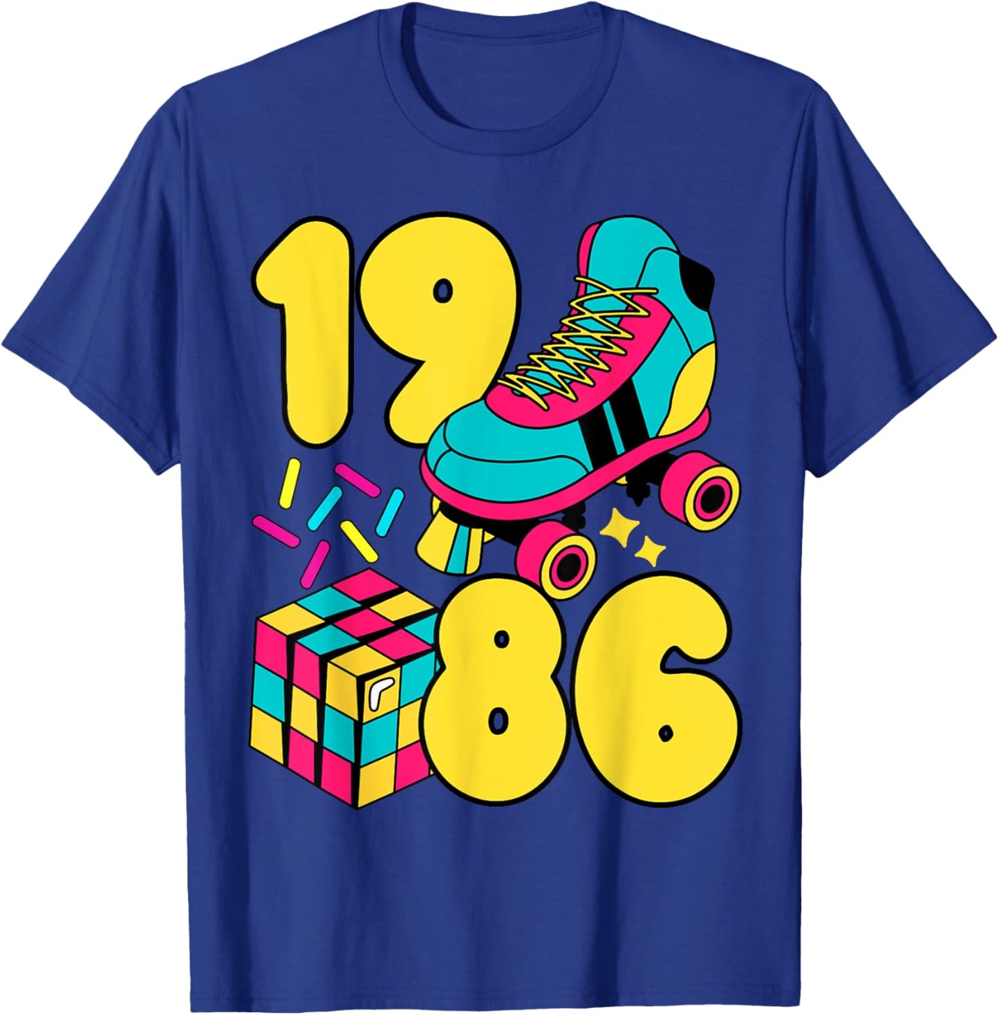 Class of 1986 Graduation High School College Reunion T-Shirt - T-Shirt | Royal