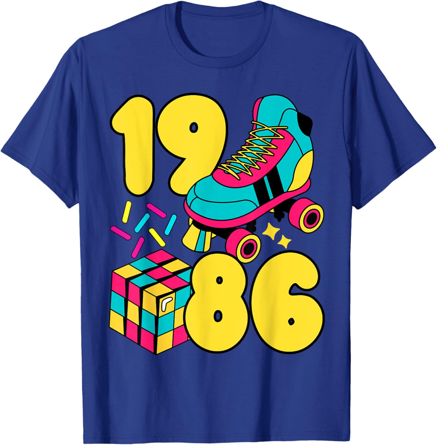 Class of 1986 Graduation High School College Reunion T-Shirt - T-Shirt | Royal