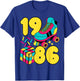 Class of 1986 Graduation High School College Reunion T-Shirt - T-Shirt | Royal