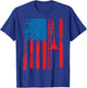 Trombone Player USA Flag Gift Accessories Women T-Shirt - T-Shirt | Royal