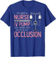 I'm Just A Nurse Standing In Front Of An IV Pump Screaming T-Shirt - T-Shirt | Royal