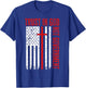 Trust In God Not The Government Patriotic Christian USA Flag T-Shirt - T-Shirt | Royal