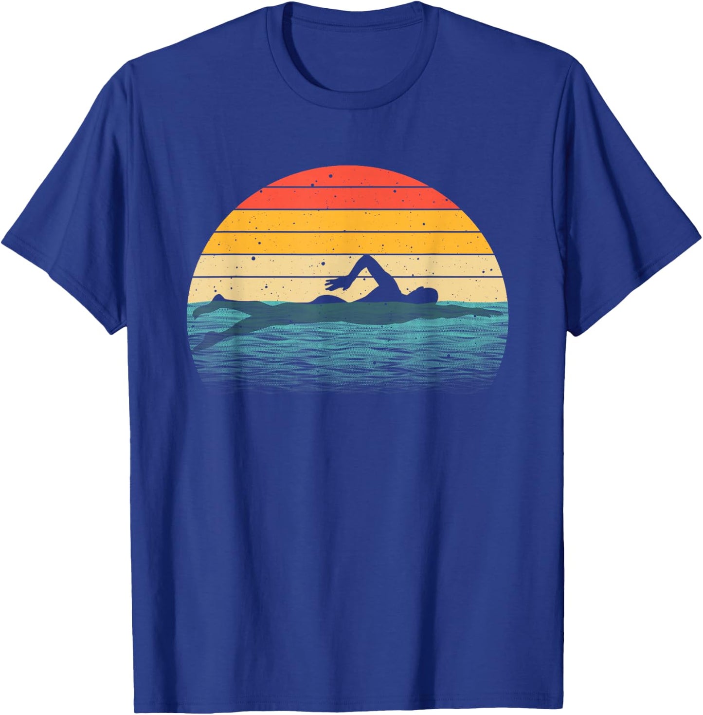 Swimming Gift Women Boys Girls Swimmer Swim Coach T-Shirt - T-Shirt | Royal