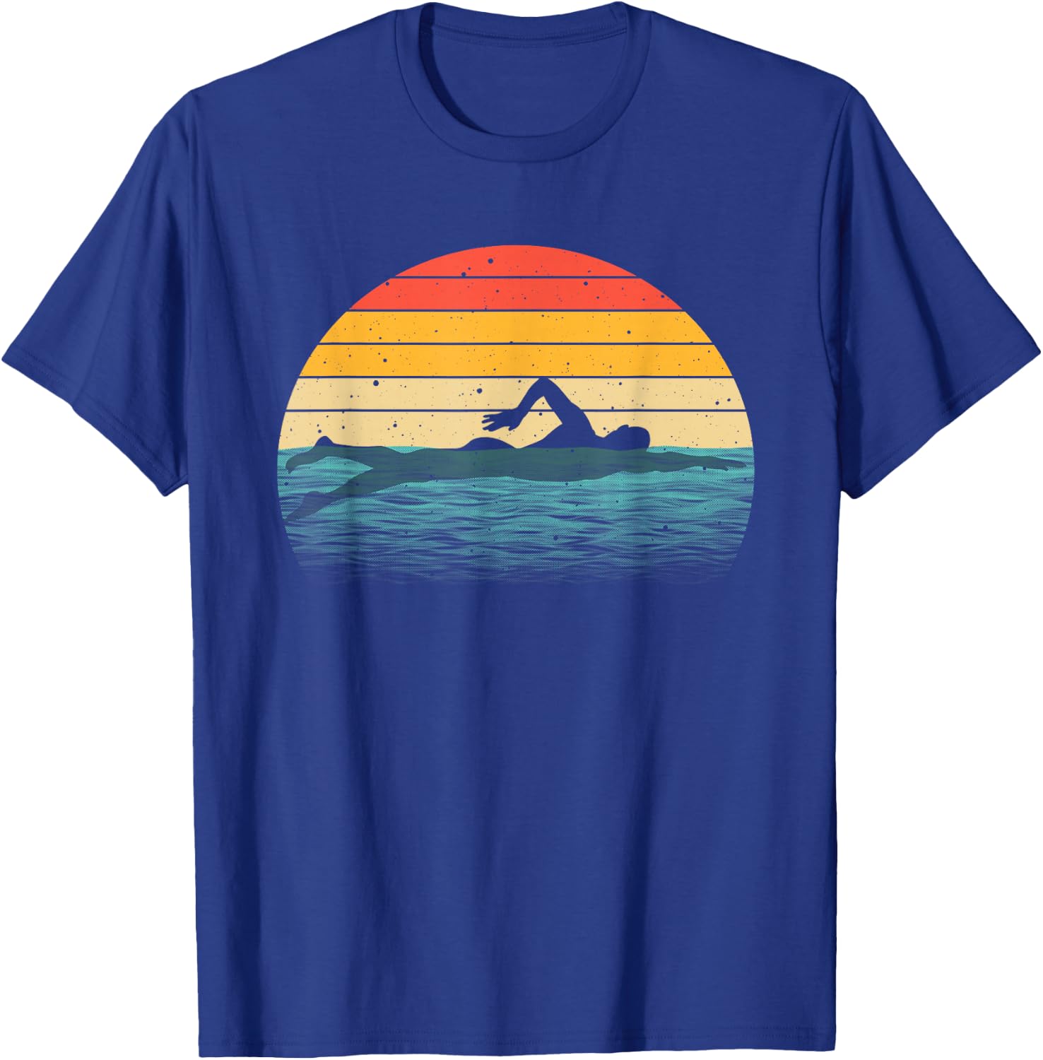 Swimming Gift Women Boys Girls Swimmer Swim Coach T-Shirt - T-Shirt | Royal