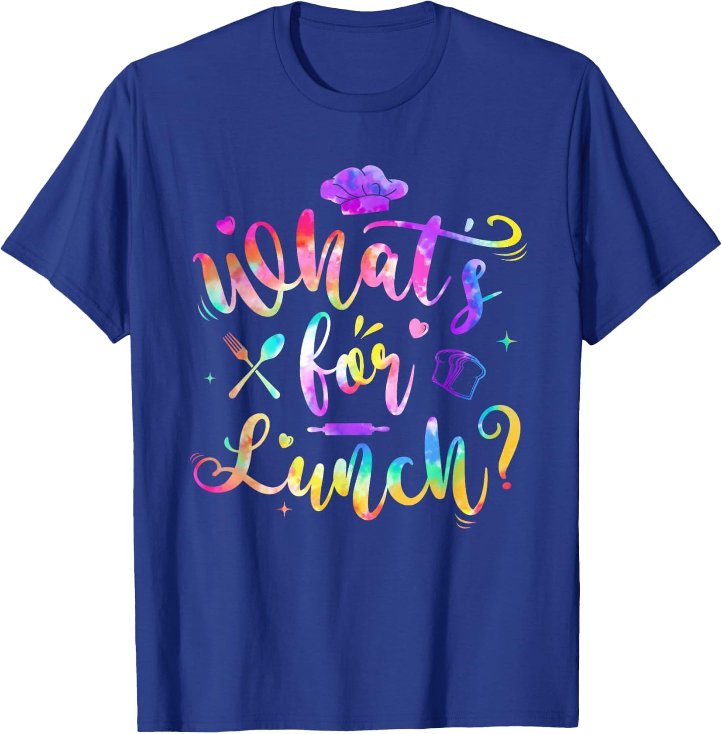 Whats for Lunch Funny Lunch Lady T-Shirt - T-Shirt | Royal