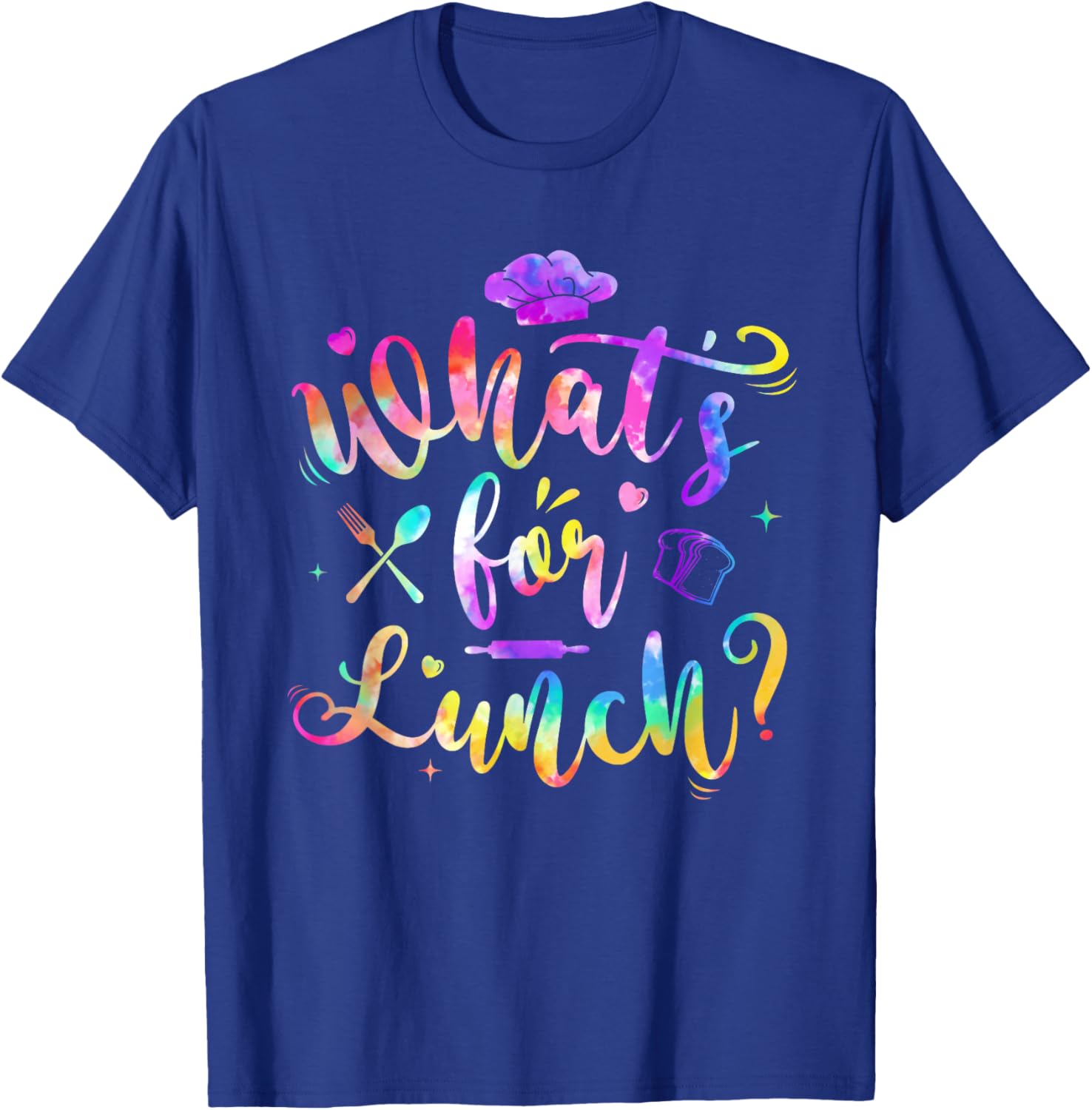 Whats for Lunch Funny Lunch Lady T-Shirt - T-Shirt | Royal