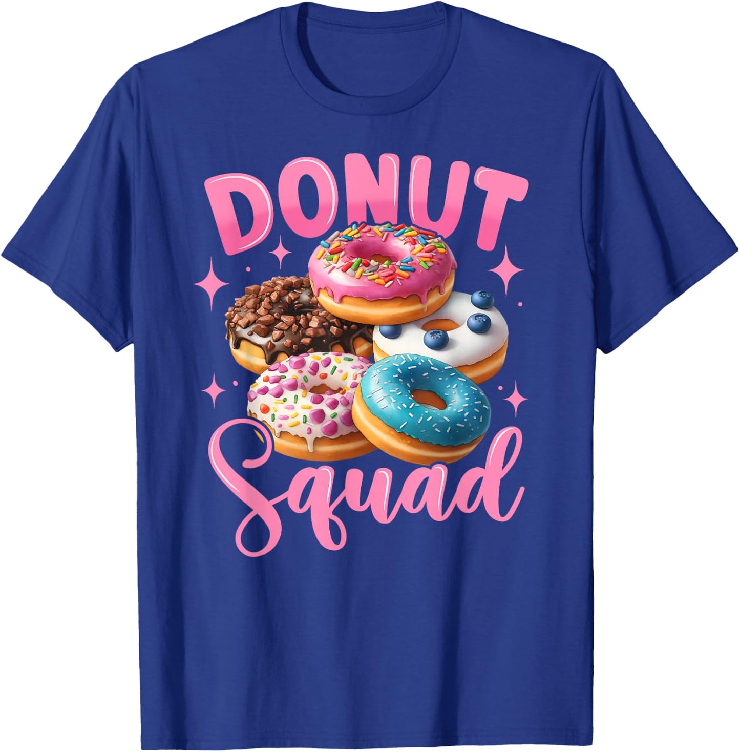 Donut lover funny donut squad donut sprinkles T-Shirt - T-Shirt | Royal