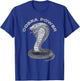 Vintage Distressed King Cobra Power Snake Muscle Car Karate T-Shirt - T-Shirt | Royal