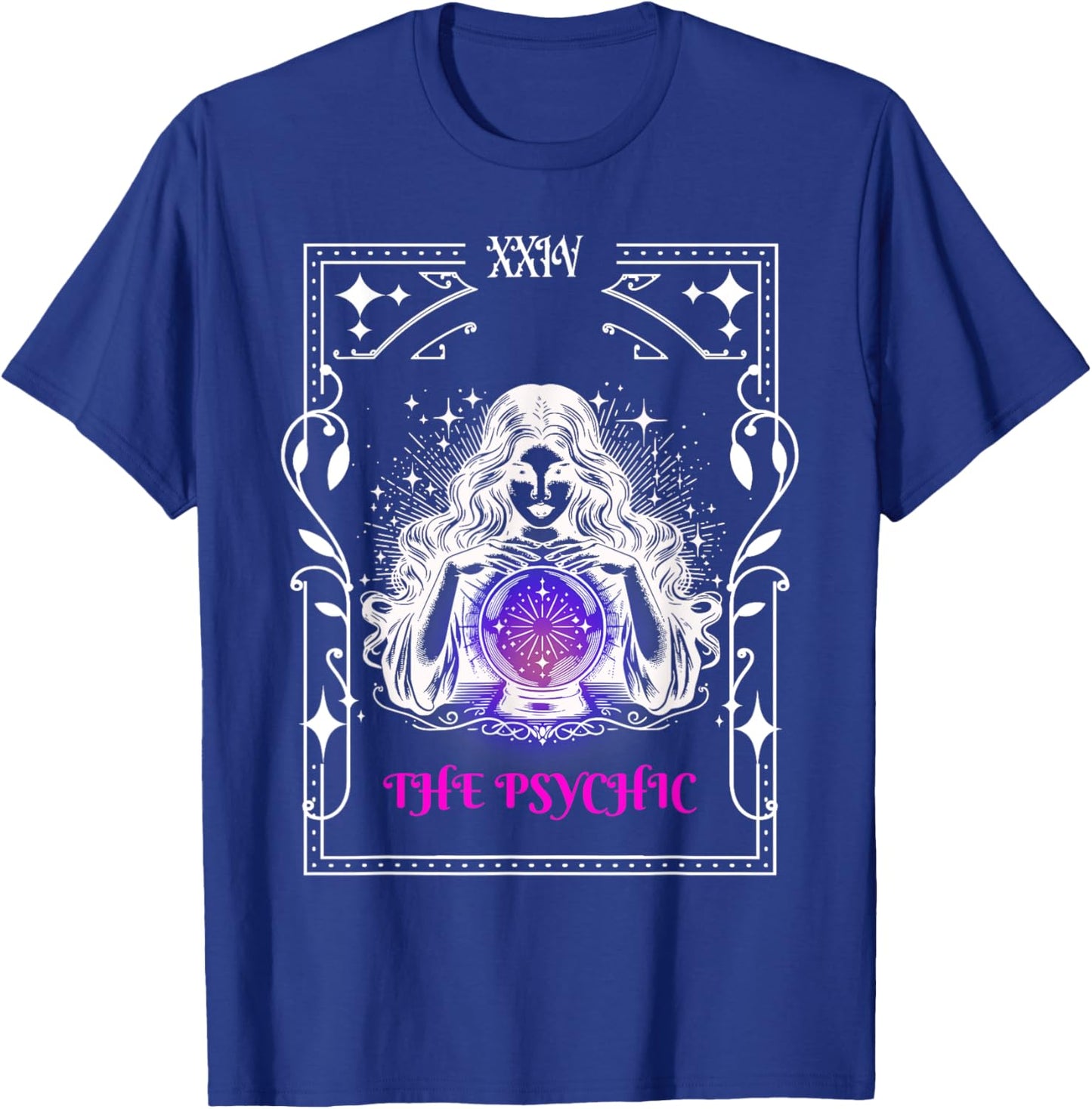 The Psychic Reader Gypsy Women Tarot Ball Reader T-Shirt - T-Shirt | Royal