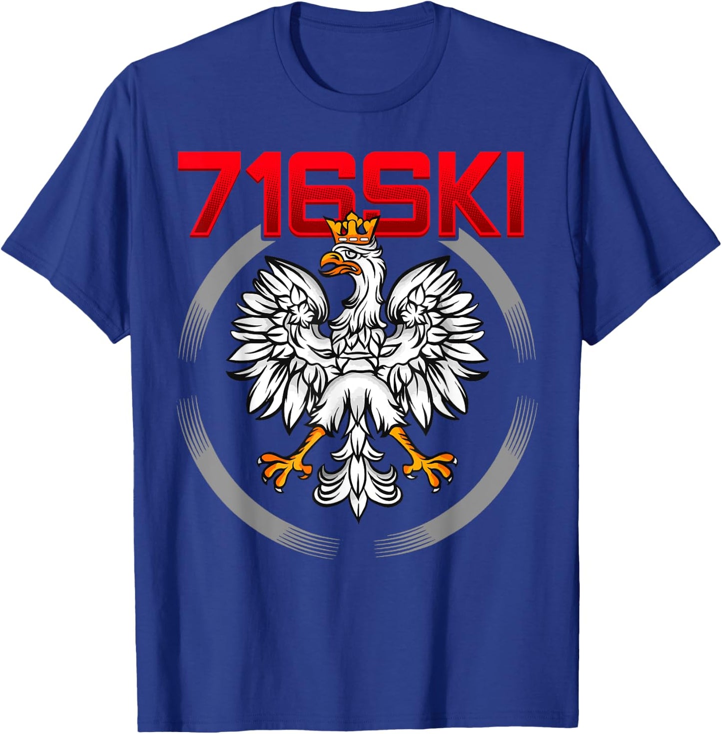 716ski Buffalo Dygyus Day Shirt Poland Eagle Polish 716 T-Shirt - T-Shirt | Royal