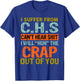 I Suffer From C.H.S I Can't Hear Shit Funny Humour Novelty T-Shirt - T-Shirt | Royal