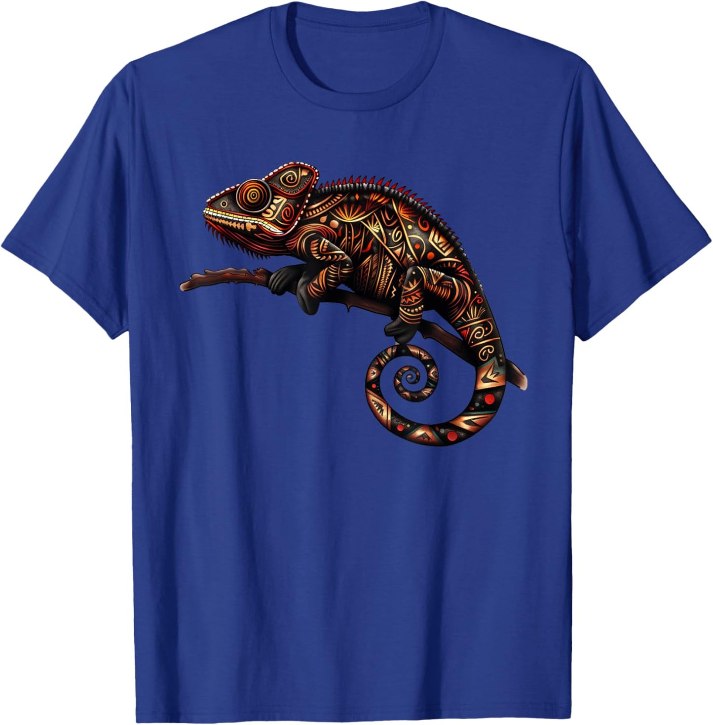 Tribal Hawaiian Chameleon Shirt - Hawaiian Tribal T-Shirt - T-Shirt | Royal