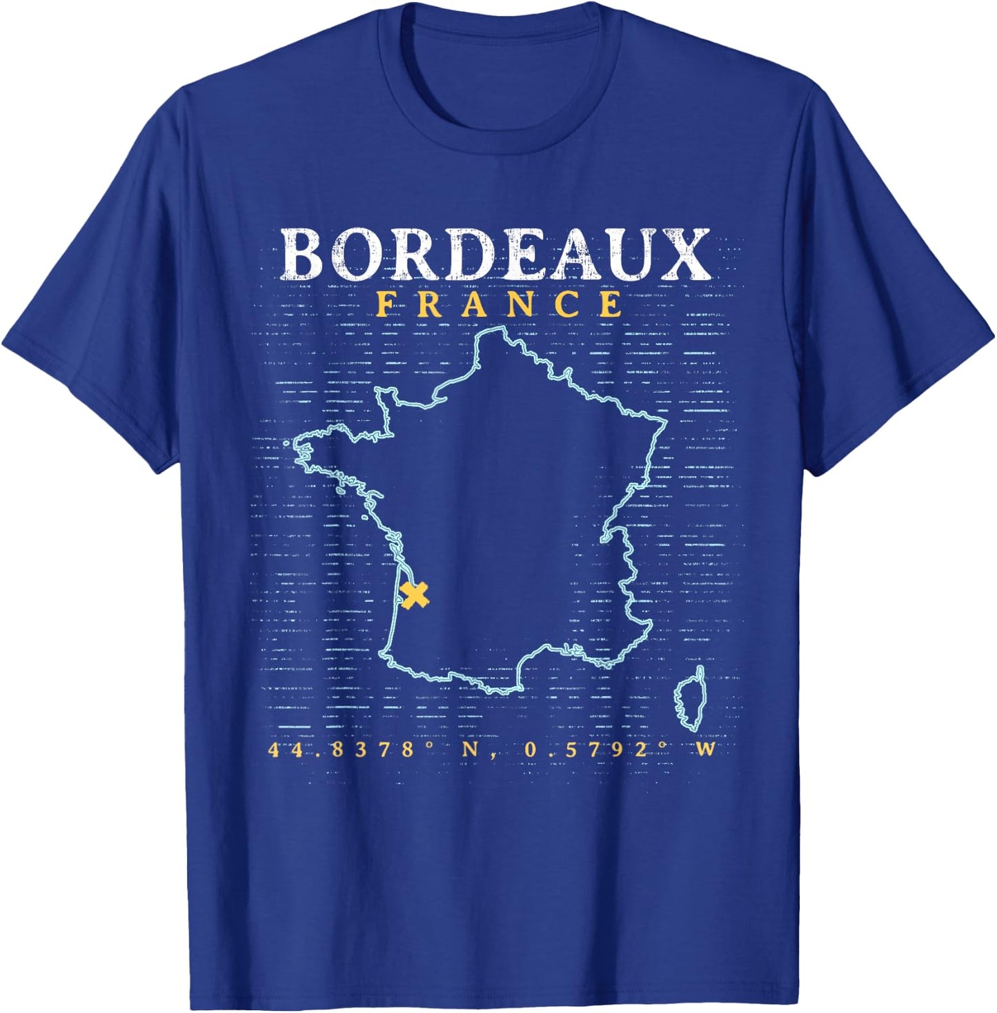 France Bordeaux T-Shirt - T-Shirt | Royal