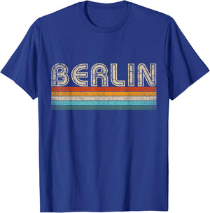Berlin Retro 70s 80s Vintage Souvenir Berlin T-Shirt - T-Shirt | Royal