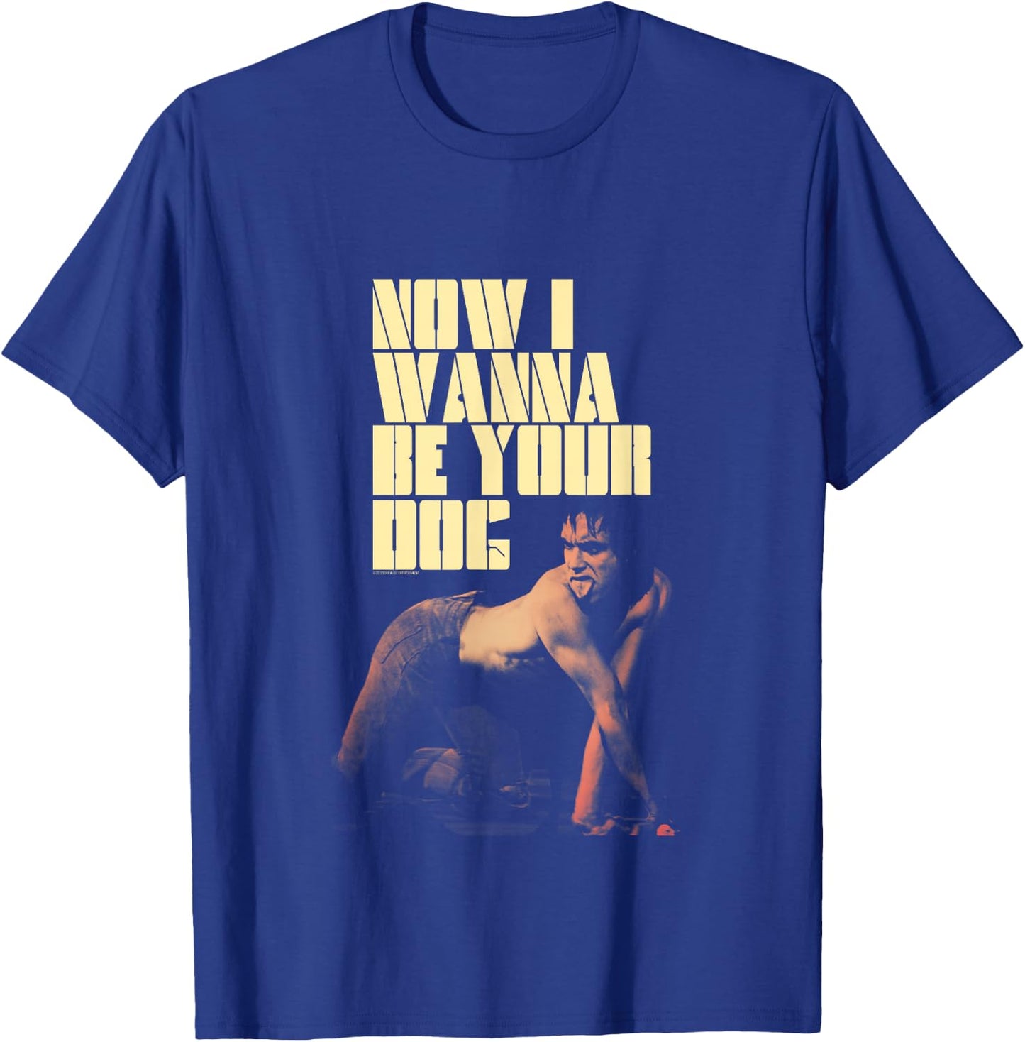 Iggy Pop Now I Wanna Be Your Dog T-Shirt - T-Shirt | Royal