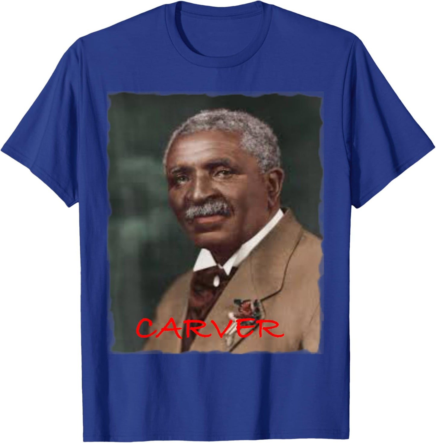 George Washington Carver , Small, Black T-Shirt - T-Shirt | Royal