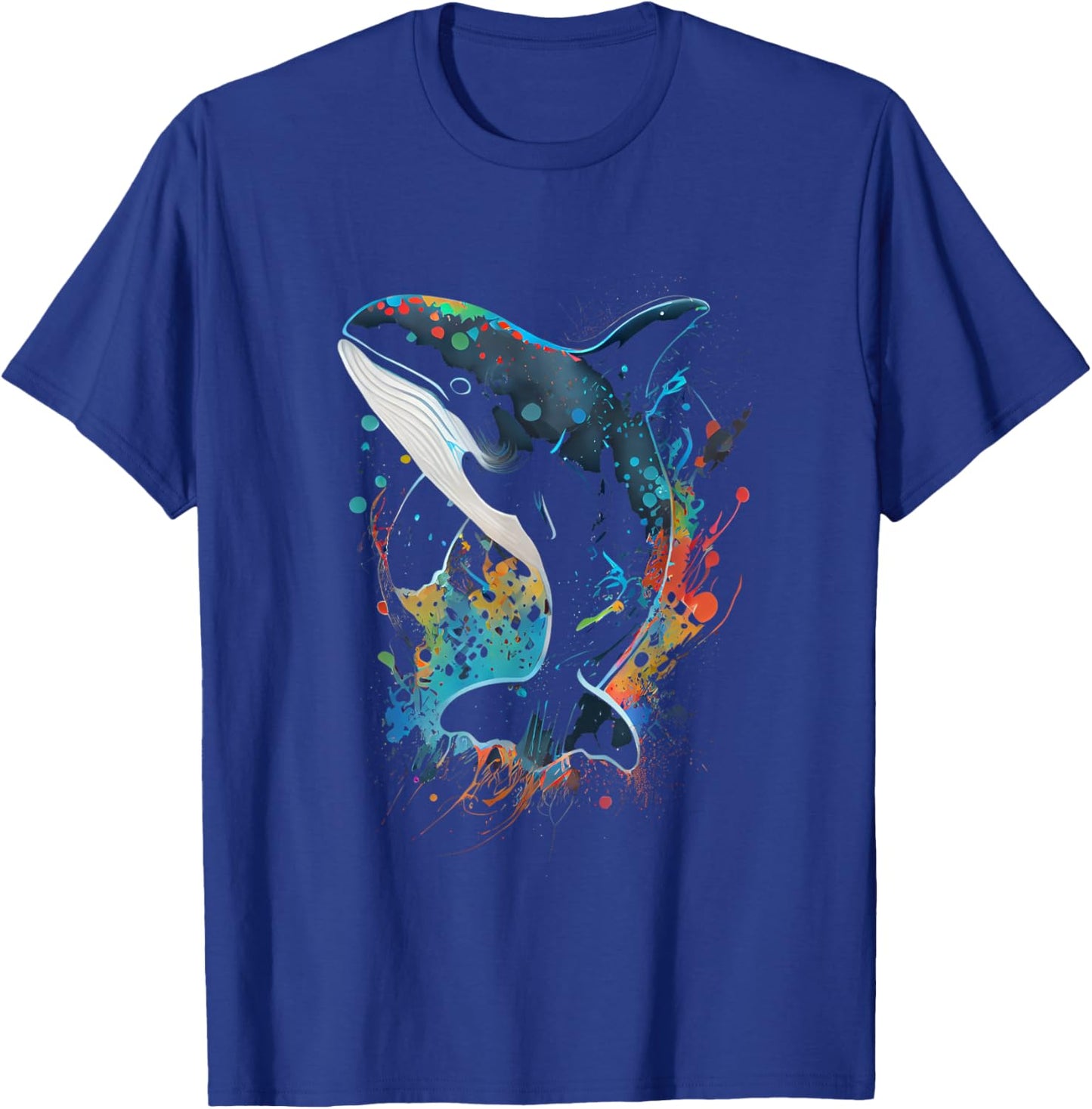 Orca whale fish favorite animal fan orca favorite fish T-Shirt - T-Shirt | Royal
