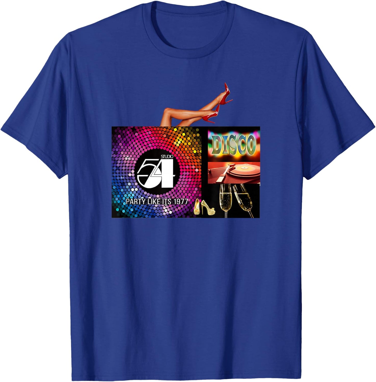 Studio 54_Disco_003 T-Shirt - T-Shirt | Royal