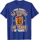 40 Years Old Fashioned Whiskey Cocktail 40th Birthday T-Shirt - T-Shirt | Royal