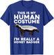 Cute Honey Badger Design Men Women Kids Honey Badger Lover T-Shirt - T-Shirt | Royal