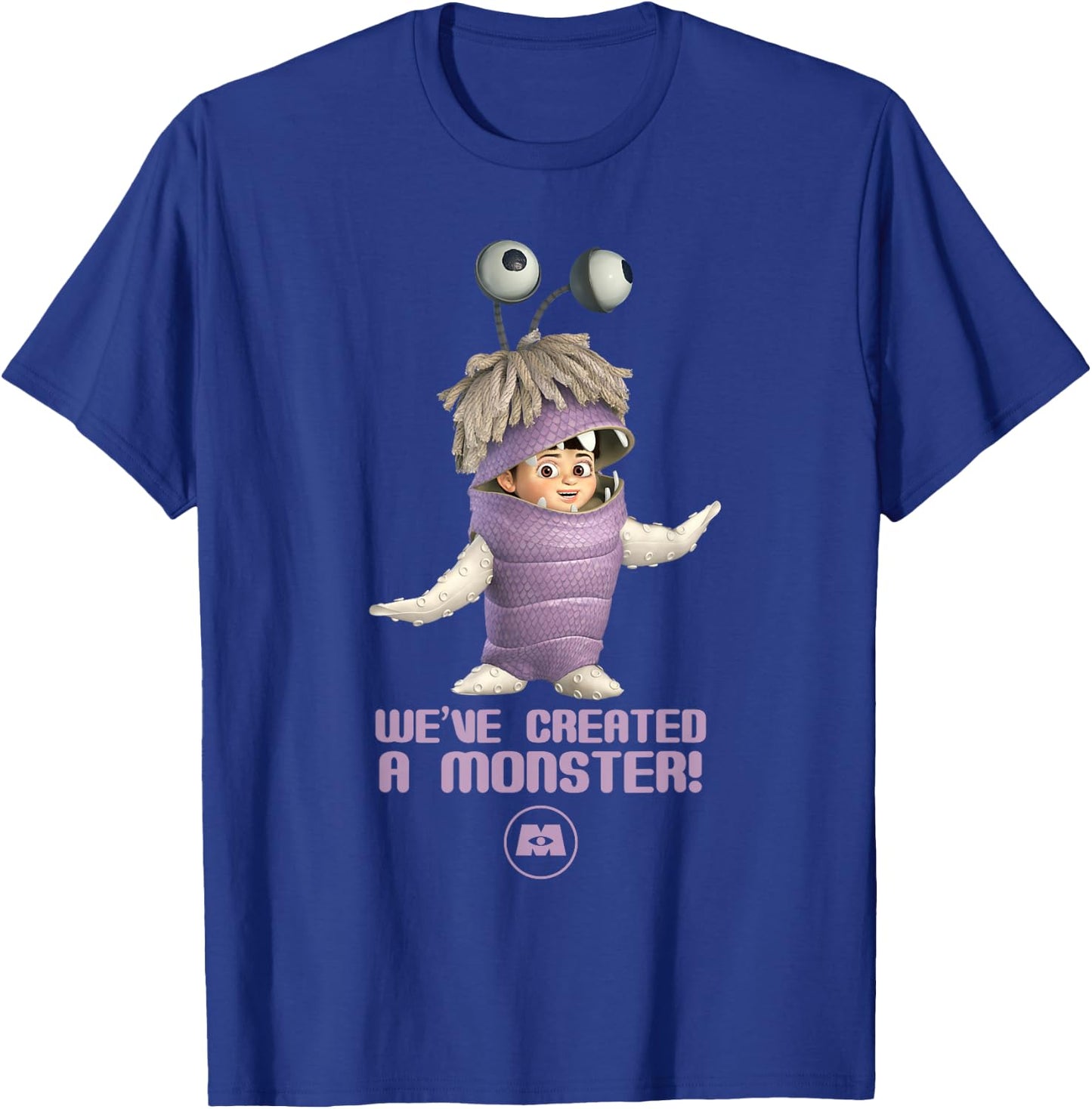 Disney Pixar's Monsters, Inc. Boo We've Created a Monster T-Shirt - T-Shirt | Royal