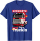 Kenworth Keep On Truckin - Men's -Adults Classic Fit Black Short Sleeve - Small T-Shirt - T-Shirt | Royal