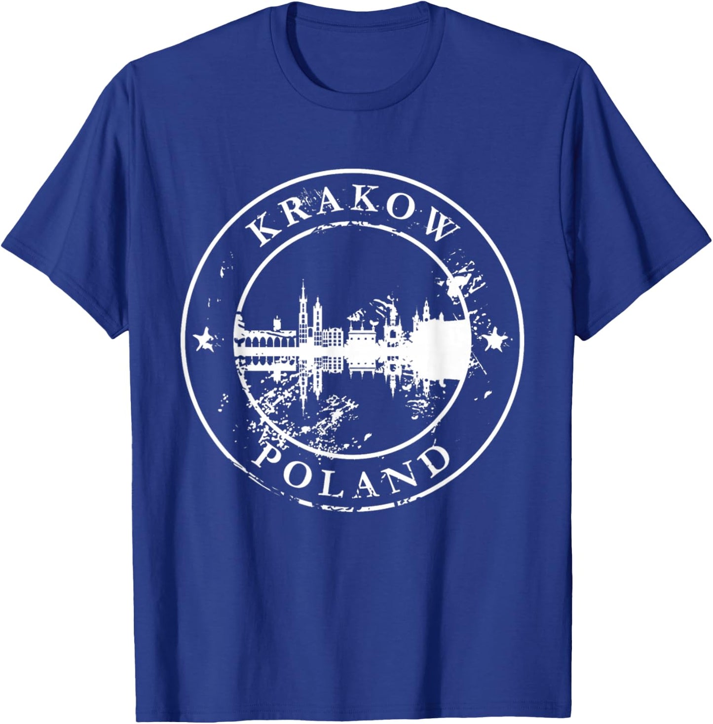 Poland Krakow Home State I Love Vintage T-Shirt - T-Shirt | Royal
