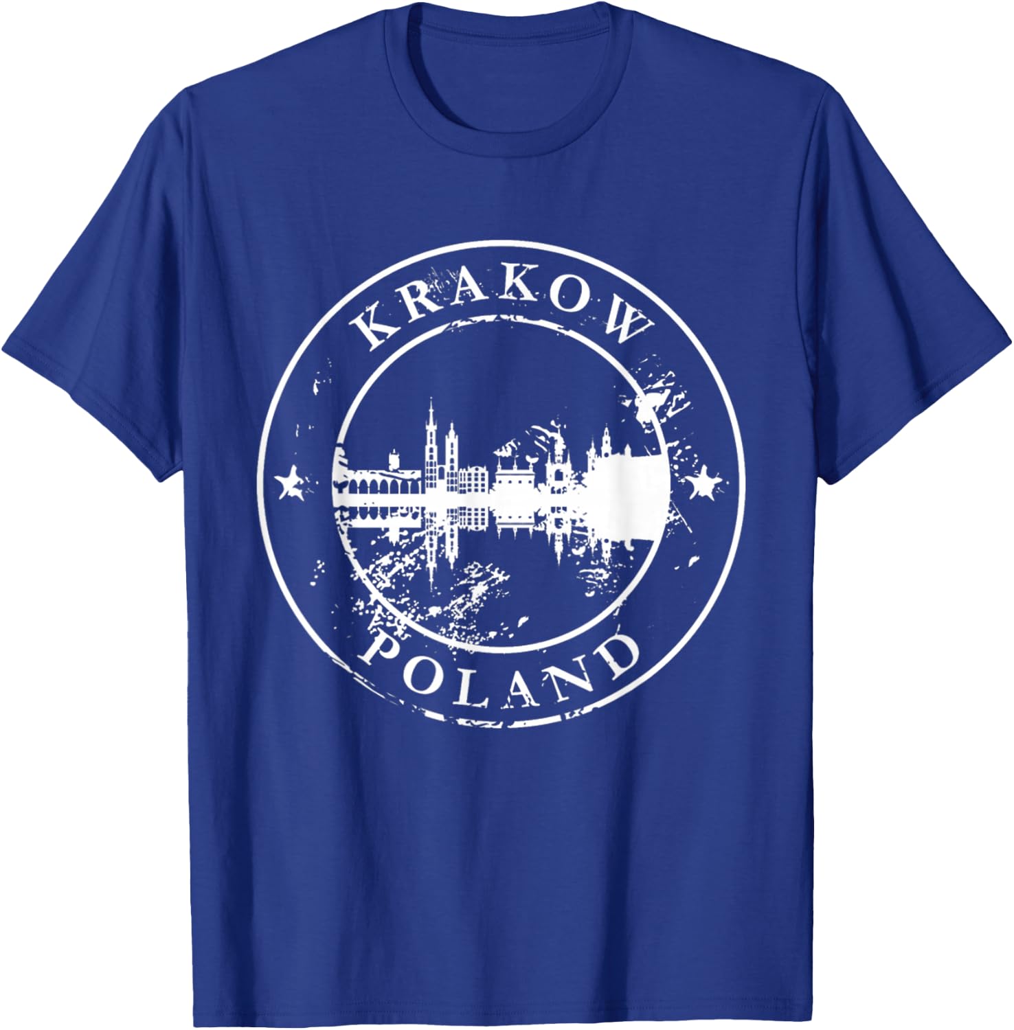 Poland Krakow Home State I Love Vintage T-Shirt - T-Shirt | Royal