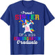 Proud Sister Of A 2025 Kindergarten Graduate Unicorn Dabbing T-Shirt - T-Shirt | Royal