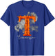 Tennessee TN Orange Print Design, Tennessee Lovers Outfits T-Shirt - T-Shirt | Royal