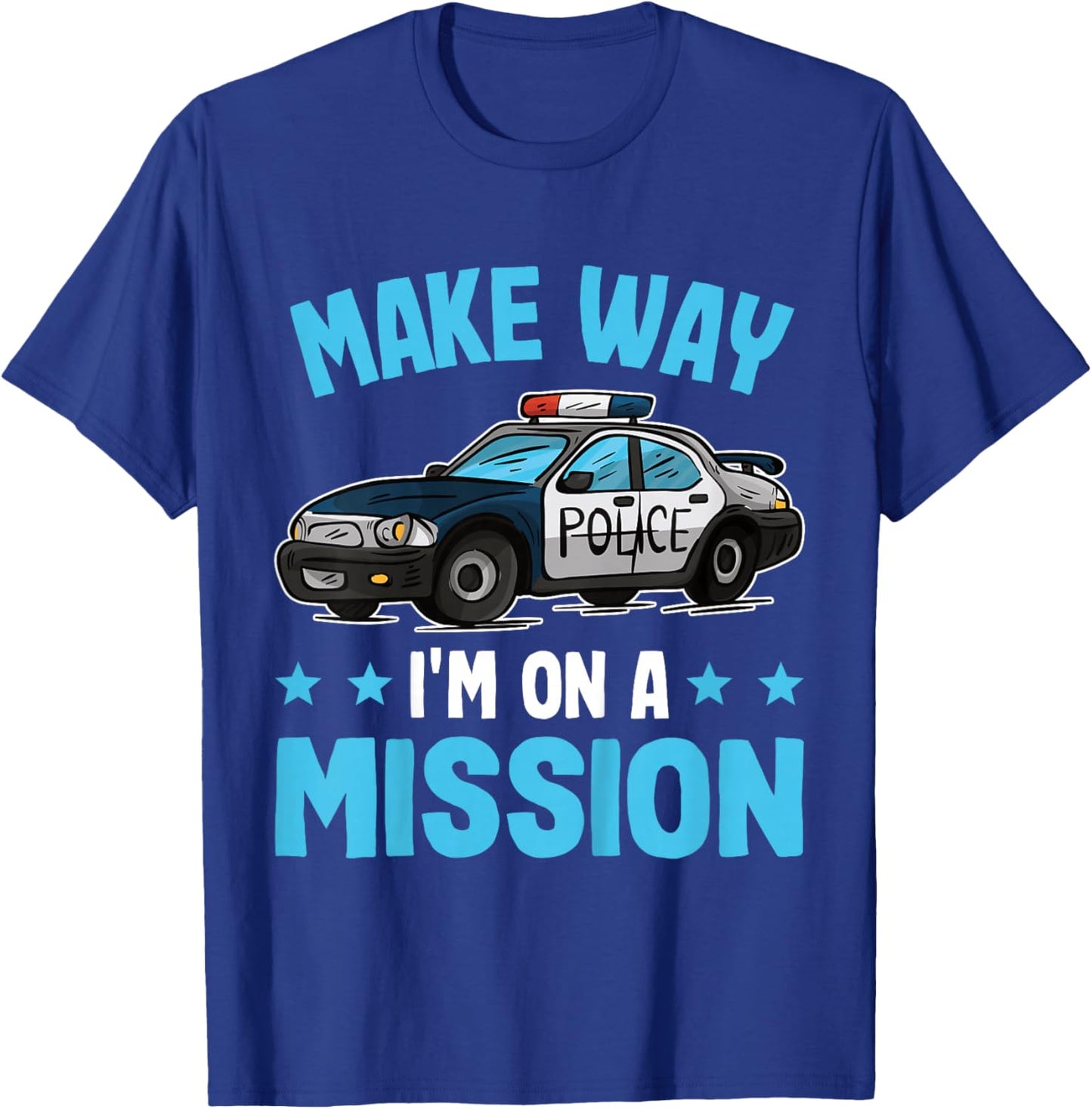 Kids Police Shirt Toddler | Cop Shirt Kids | Police Kids T-Shirt - T-Shirt | Royal
