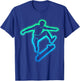Skateboard Skateboarder Skater Boys Children T-Shirt - T-Shirt | Royal