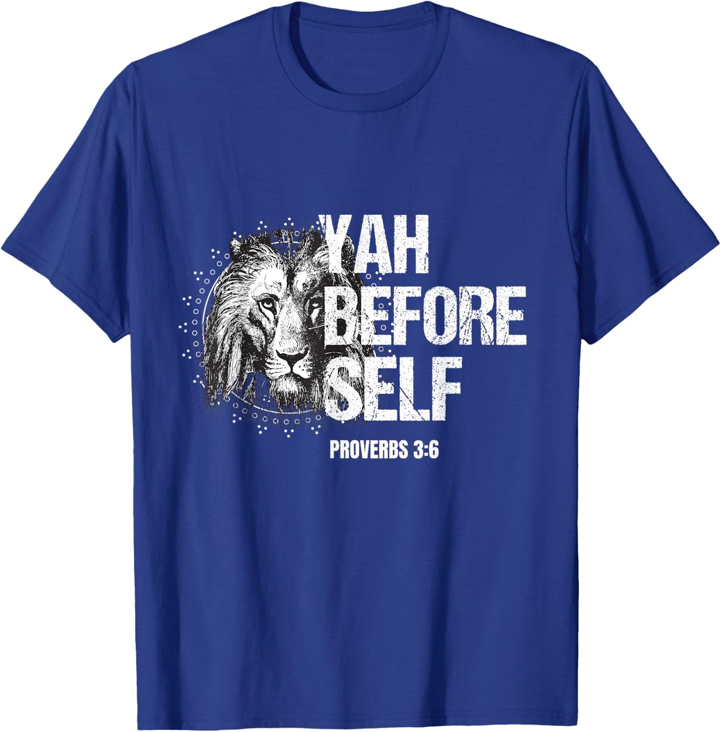Hebrew Israelite Yahudah Tribe Judah Yah Before Self T-Shirt - T-Shirt | Royal