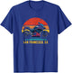 San Francisco CA USA Retro Sportbike Motorcycle Design T-Shirt - T-Shirt | Royal