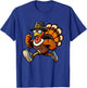 Running Turkey- Turkey Trot Running Thanksgiving T-Shirt - T-Shirt | Royal