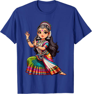Indian Dance Bharatanatyam T-Shirt - T-Shirt | Royal