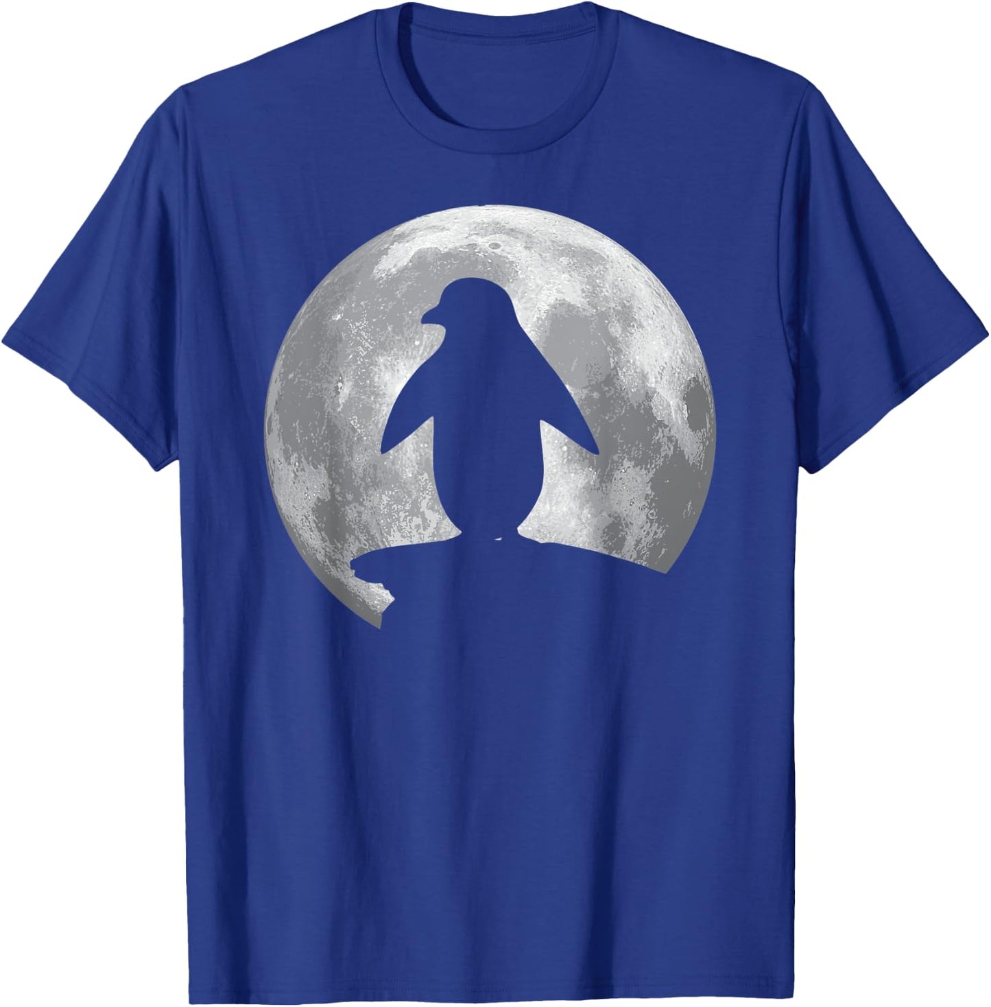 AFRICAN PENGUIN And Moon Vintage Halloween Costume T-Shirt - T-Shirt | Royal