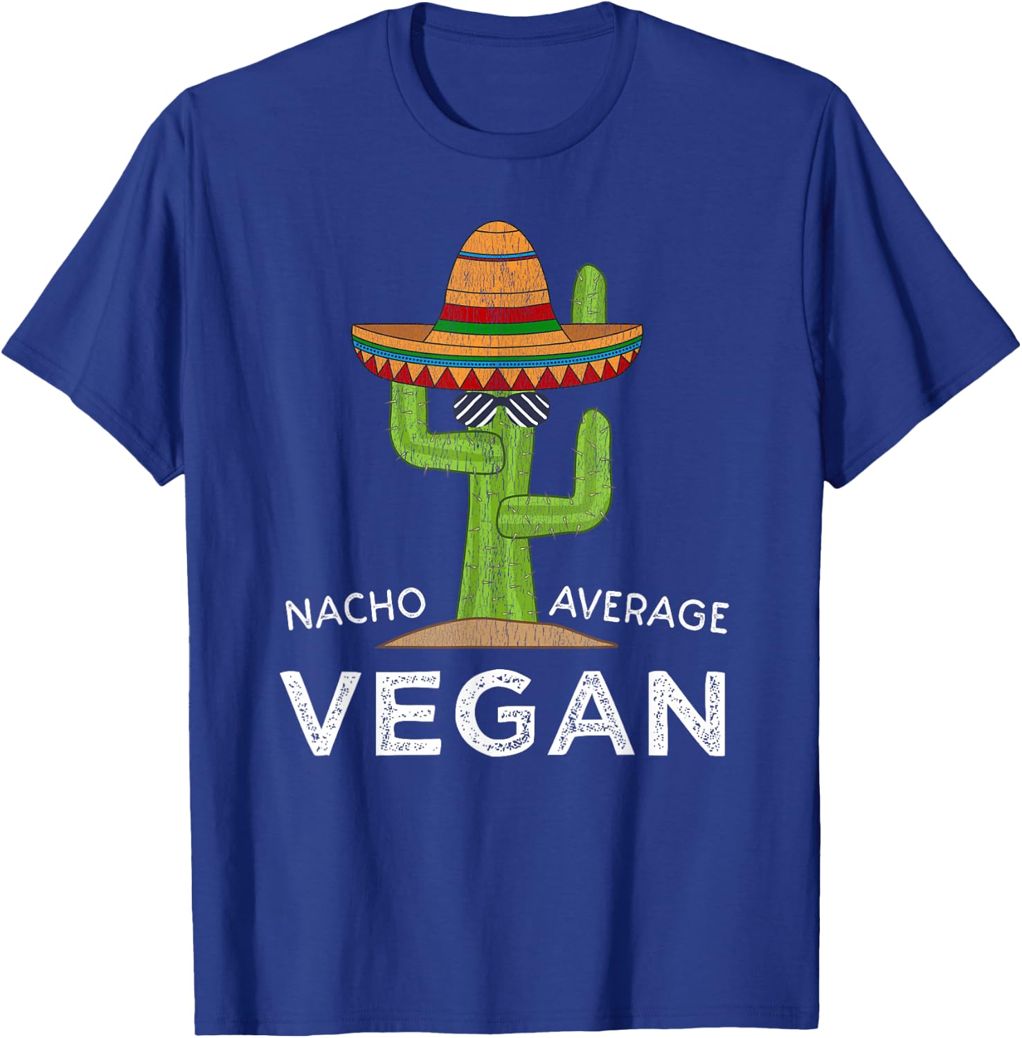 Fun Cute Vegan Joke Humor | Funny Saying Vegetarian T-Shirt - T-Shirt | Royal