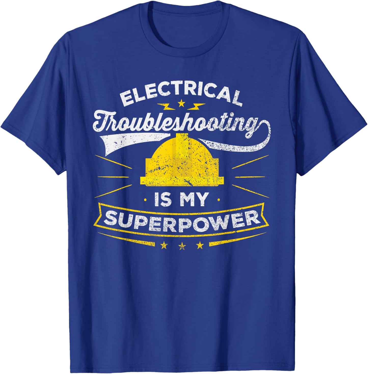 Electrician Electrical Engineer - Electronics Engineer Electromaster T-Shirt - T-Shirt | Royal