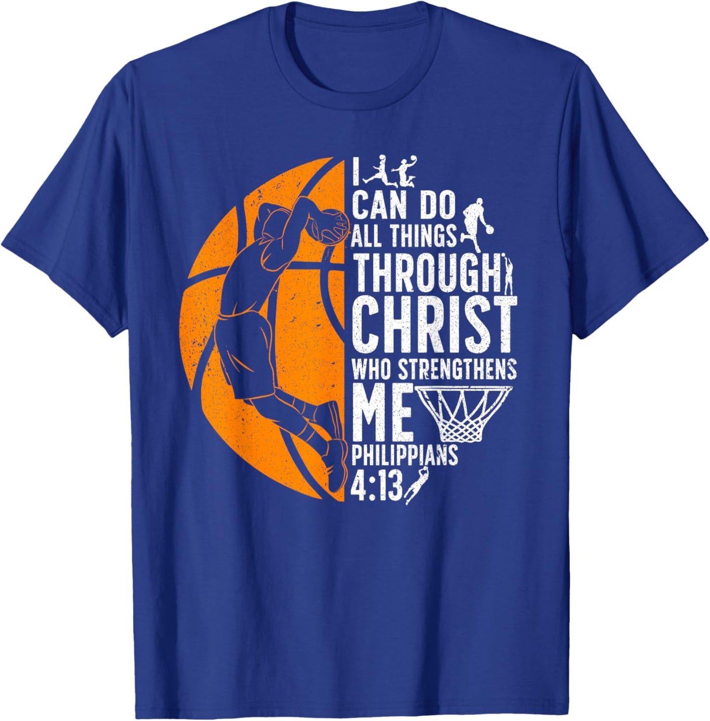 Cool Basketball Women Sport Game Basketball Player T-Shirt - T-Shirt | Royal