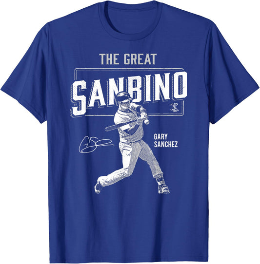 Gary Sanchez The Great Sambino - Apparel T-Shirt - T-Shirt | Royal