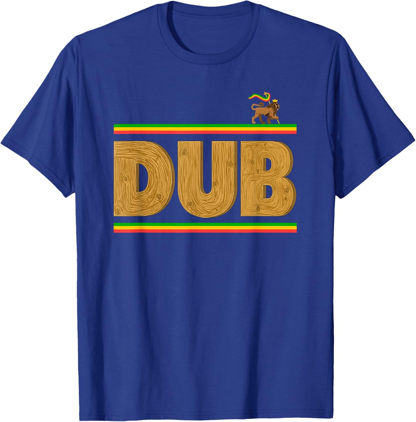 Wooden Dub Reggae for Children and Adults T-Shirt - T-Shirt | Royal