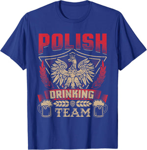Dyngus Day Polish Beer Poland Pride Falcon Eagle Drinking T-Shirt - T-Shirt | Royal