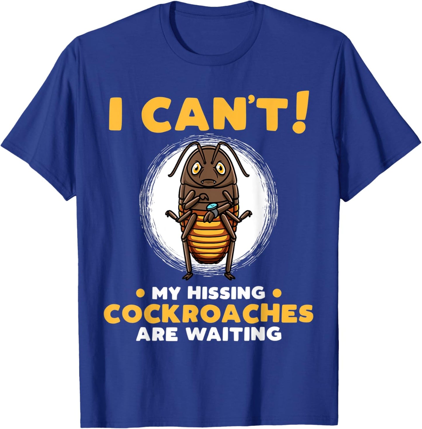 Madagascar Hissing Cockroach T-Shirt - T-Shirt | Royal