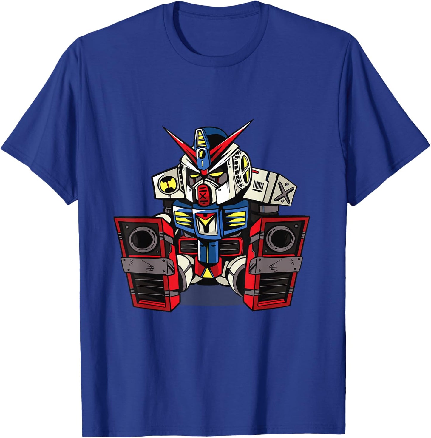 Sleepy Mecha Robot Science Fiction Anime T-Shirt - T-Shirt | Royal